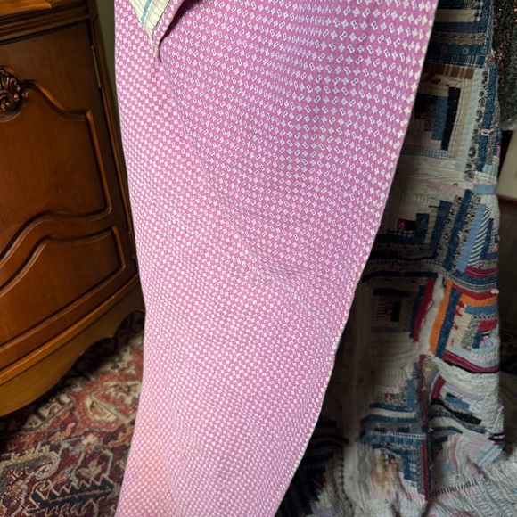 Early 1900s Calico Patchwork Log Cabin Quilt - Picture 8 of 8